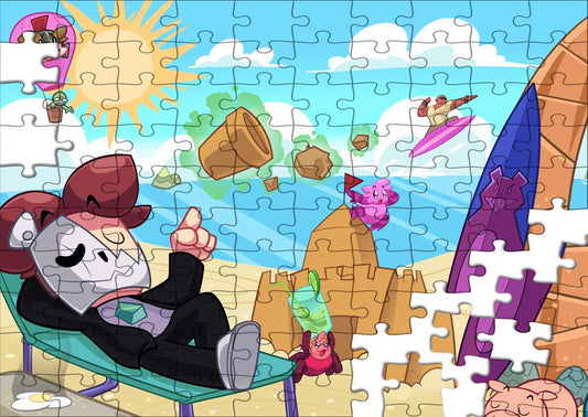 Puzzle Doble Edición Limitada Invictor y Hacker